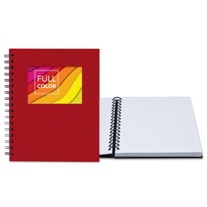 Custom 7" x 9" Senzabrite Window Spiral Journal - 6