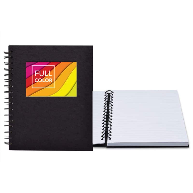 Custom 7" x 9" Window Spiral Journal - 3