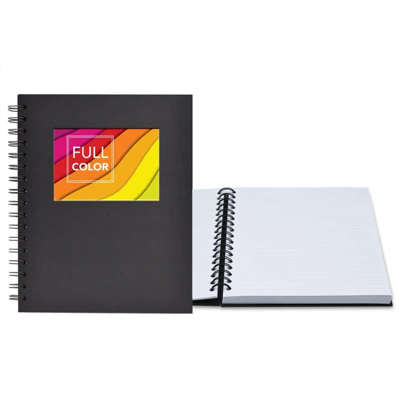 Custom 7" x 9" Window Spiral Journal - 4