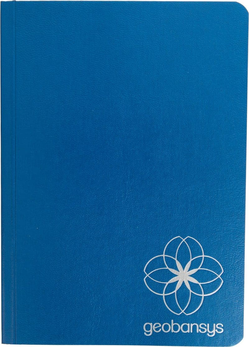 Custom GlossMetallic Journal NotePad (5"x7") - 1