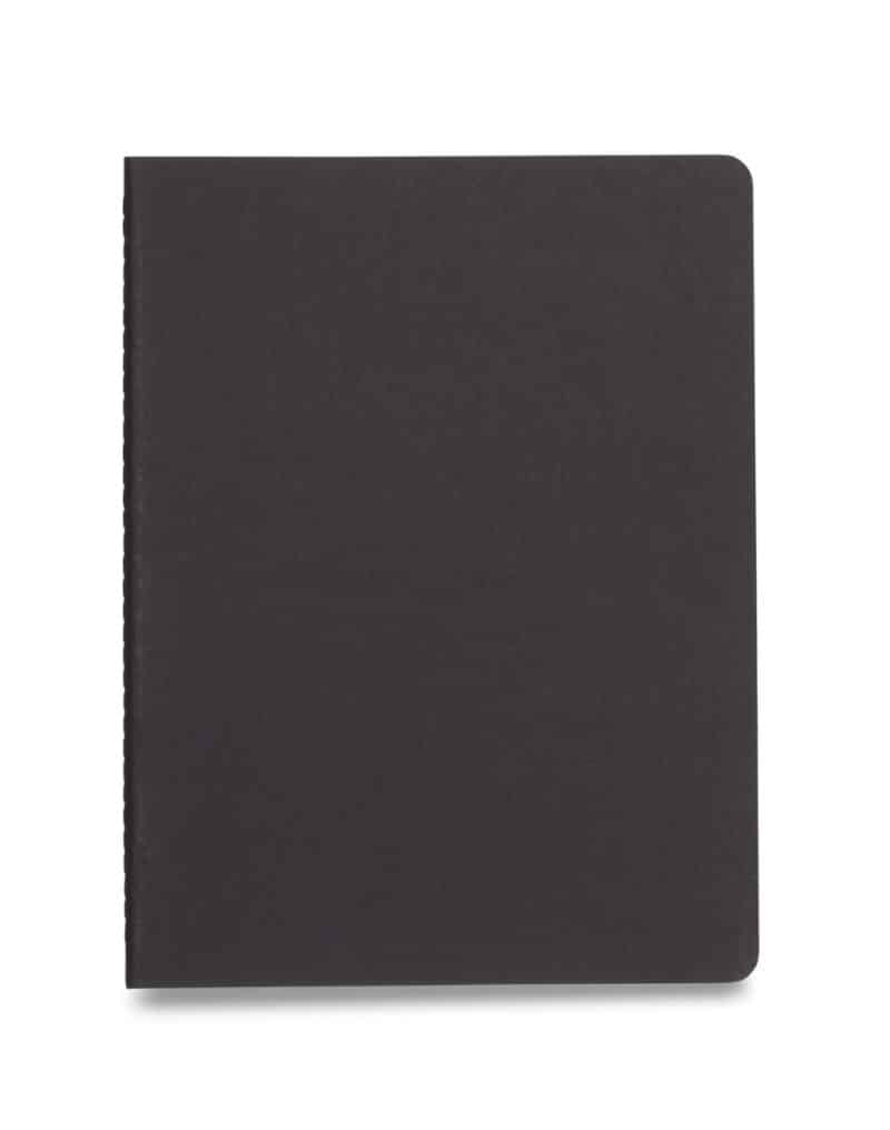 Custom Moleskine® Cahier Ruled X-Large Journal - Black - 1