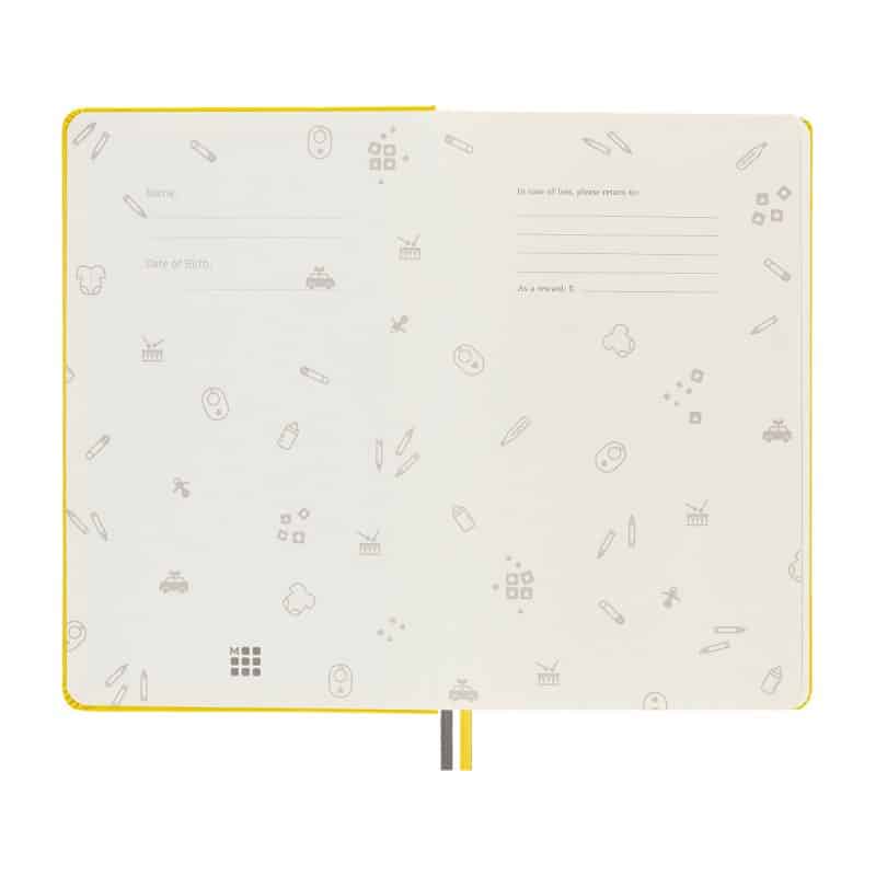 Custom Moleskine® Passion Journal - Baby - Golden Yellow - 6