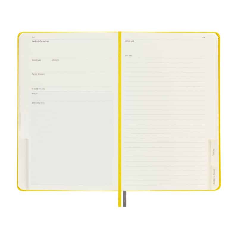 Custom Moleskine® Passion Journal - Baby - Golden Yellow - 7