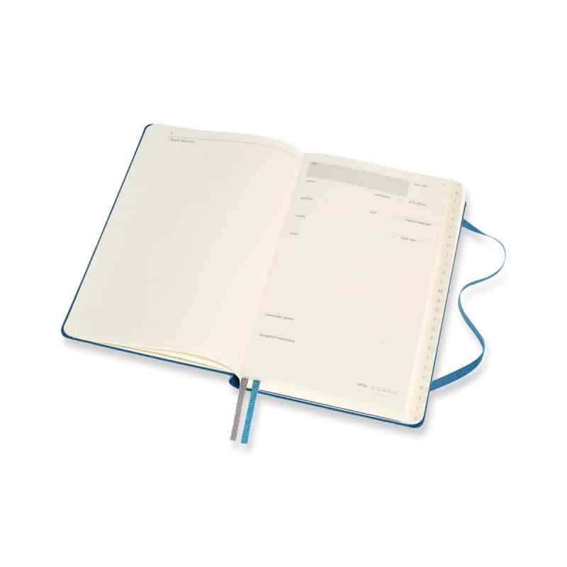 Custom Moleskine® Passion Journal - Book - Steel Blue - 6