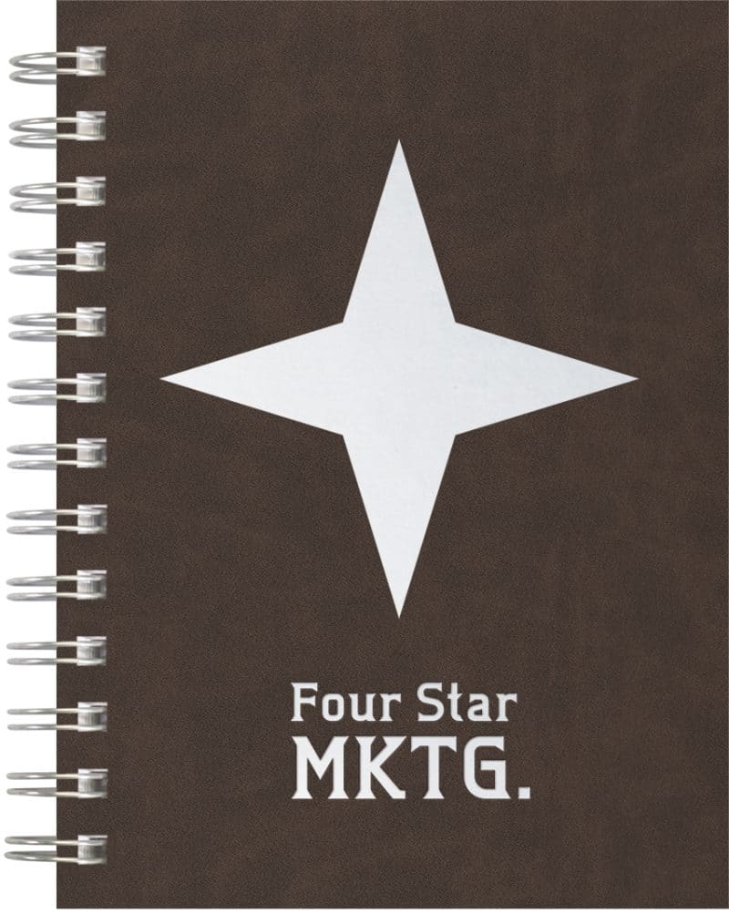 Custom PremiumLeather Medium Journal NotePad (5"x7")