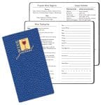 Custom Wine Journal w/ Cobblestone Cover - 1