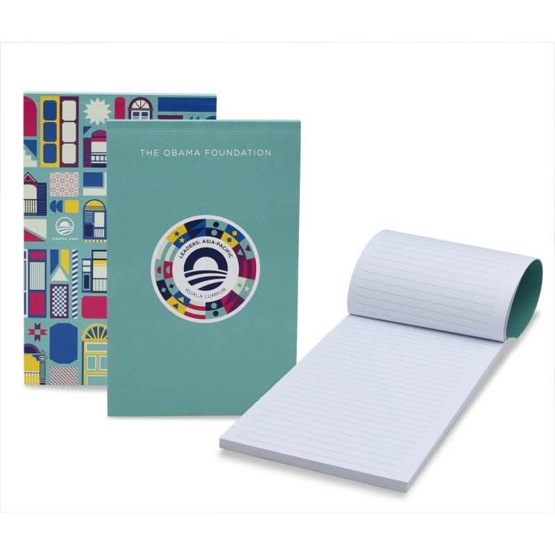 Custom 5.25" x 8.25" Full Color Value Perfect Bound Journal - 2