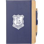 Custom 5.5'' x 8.5'' FSC® Recycled Kia Bamboo Journal - 4