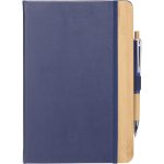 Custom 5.5'' x 8.5'' FSC® Recycled Kia Bamboo Journal - 5