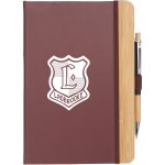 Custom 5.5'' x 8.5'' FSC® Recycled Kia Bamboo Journal - 6