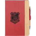 Custom 5.5'' x 8.5'' FSC® Recycled Kia Bamboo Journal - 8