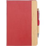 Custom 5.5'' x 8.5'' FSC® Recycled Kia Bamboo Journal - 9