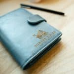 Custom Pocket Journal - Front Only - Ocean Blue - 2