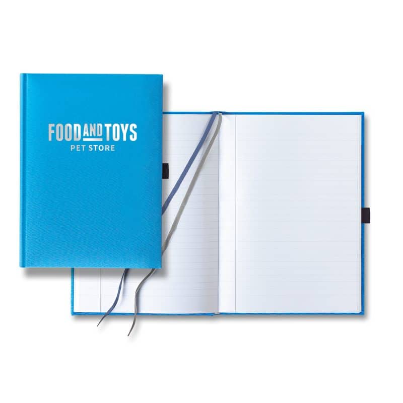 Custom Castelli Silk Grande Lined White Page Journal No Band - 1