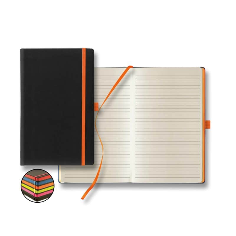 Custom Castelli Tucson Edge Medio Lined Ivory Page Journal - 4
