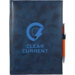 Custom 7'' x 10'' FSC® Recycled Morano Large Journal - 5