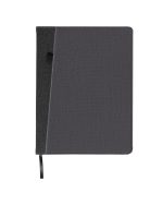 Custom Leeman Baxter Cover With Front Pocket Refillable Journal 6.7" x 9.8" - 1