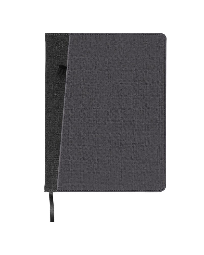 Custom Leeman Baxter Cover With Front Pocket Refillable Journal 6.7" x 9.8" - 2