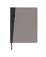 Custom Leeman Baxter Cover With Front Pocket Refillable Journal 6.7" x 9.8" - 3