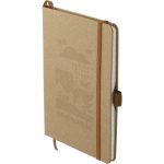 Custom 5.5'' x 8.5'' Washable Kraft Stone Bound Journal - 2