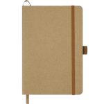 Custom 5.5'' x 8.5'' Washable Kraft Stone Bound Journal - 5