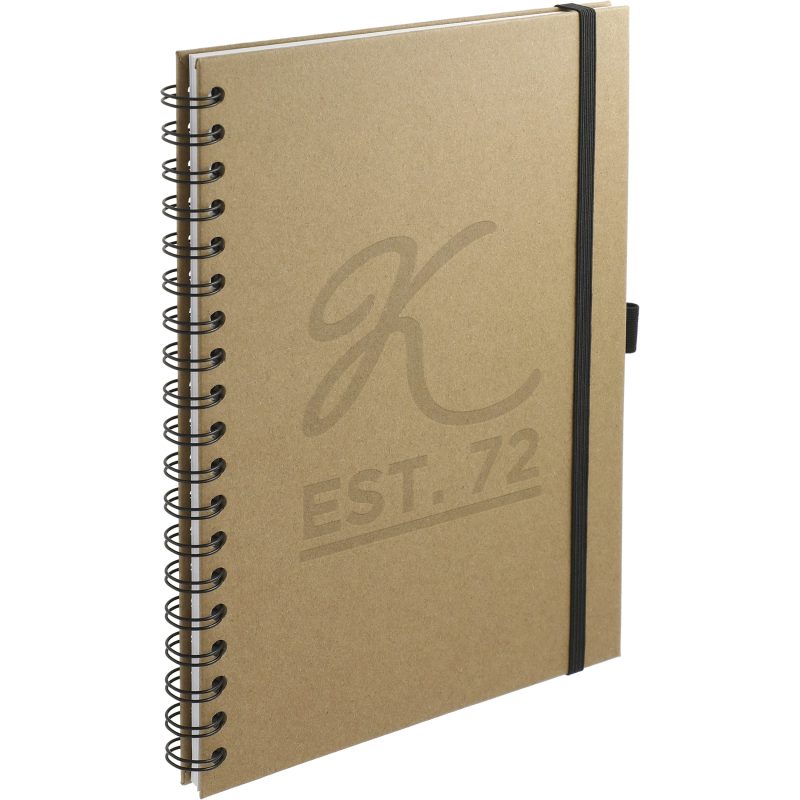 Custom 7'' x 10'' FSC® Mix Large Spiral Journal - 3