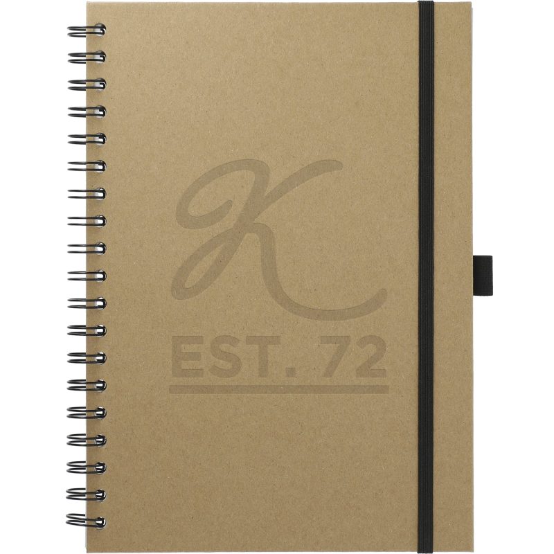 Custom 7'' x 10'' FSC® Mix Large Spiral Journal