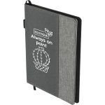 Custom 7'' x 10'' FSC® Mix Reclaim rPET Refillable Journal - 2