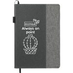 Custom 7'' x 10'' FSC® Mix Reclaim rPET Refillable Journal - 4