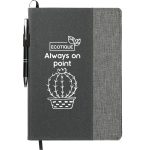 Custom 7'' x 10'' FSC® Mix Reclaim rPET Refillable Journal - 5