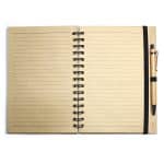 Custom A5 Bamboo Journal / Notebook / Planner (HOOD) - 3