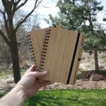 Custom A5 Bamboo Journal / Notebook / Planner (HOOD) - 6