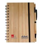 Custom A5 Bamboo Journal / Notebook / Planner (HOOD) - 7