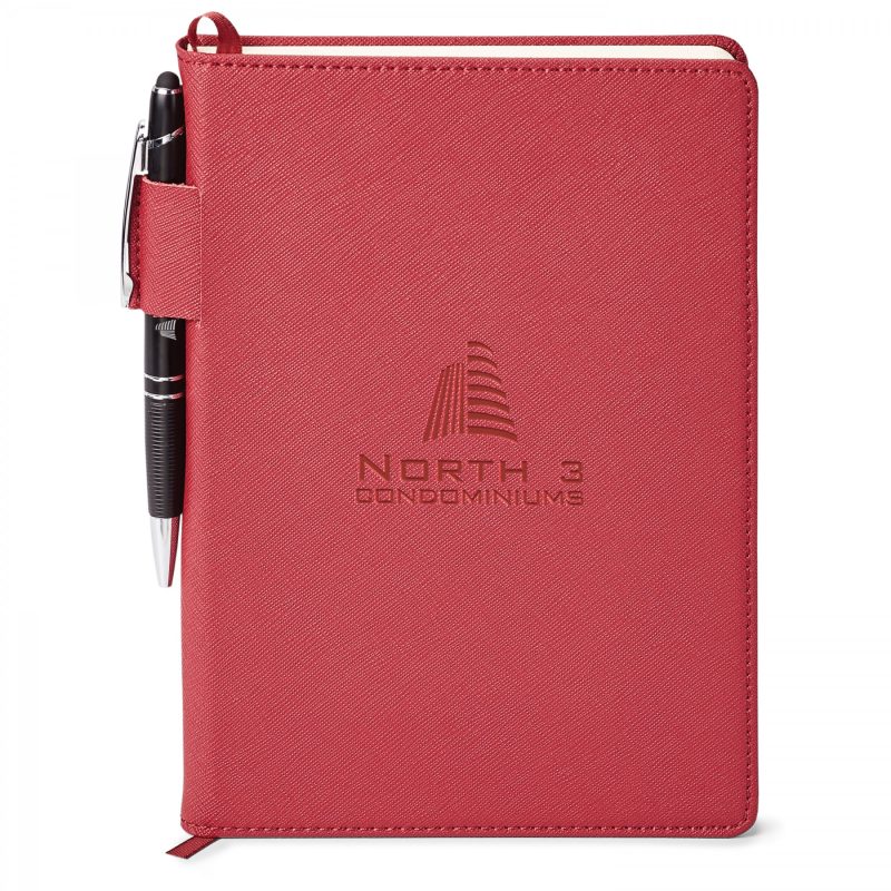 Custom Genuine Leather Non-Refillable Journal Kit - 4
