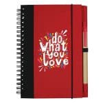 Custom Jornikolor Eco Hardcover Journal & Pen (5"X7") - 6