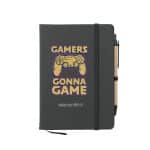 Custom Journal Notebook With Sticky Notes & Flags - 7