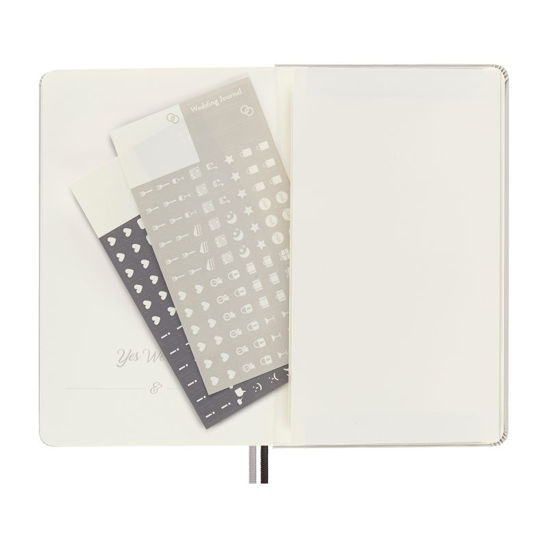 Custom Moleskine® Passion Journal - Wedding - Pearl Grey - 4