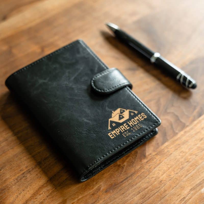 Custom Pocket Journal - Front Only - Black - 2