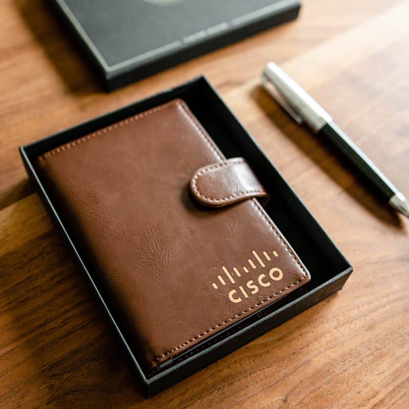 Custom Pocket Journal - Front Only - Brown - 2