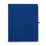 Custom Soft Touch Journal w/Pen Loop (8"X10") - 1
