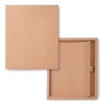 Custom Bamboo & Cork Journal Set - 6