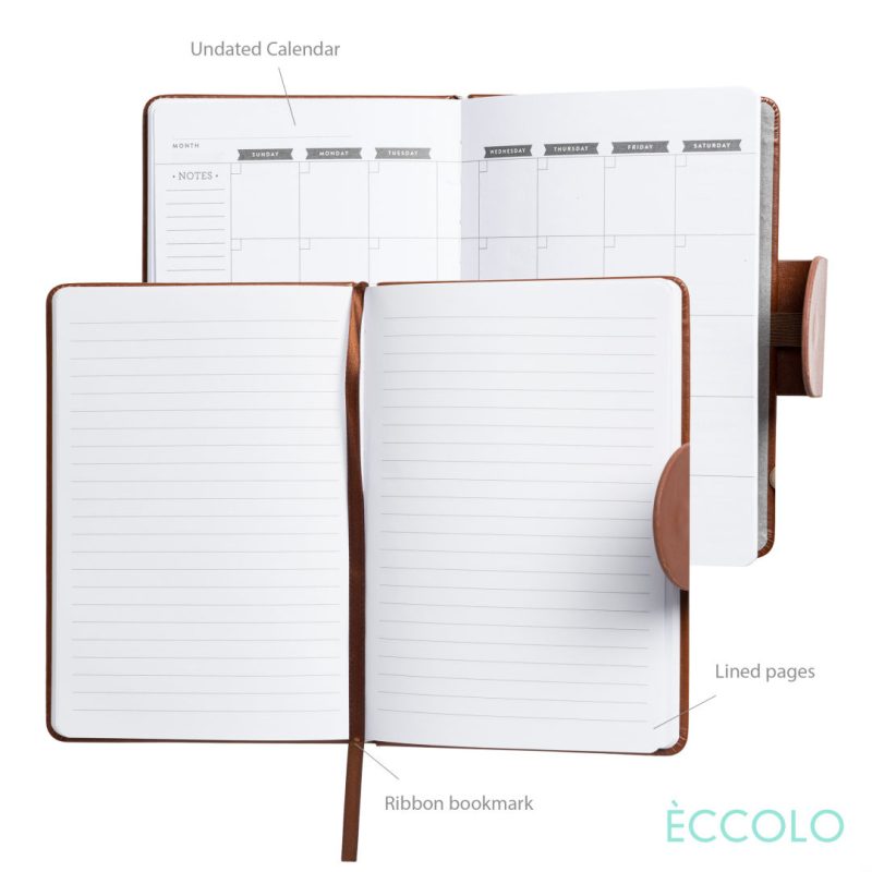 Custom Eccolo® Foxtrot Flap Closure Journal - 4