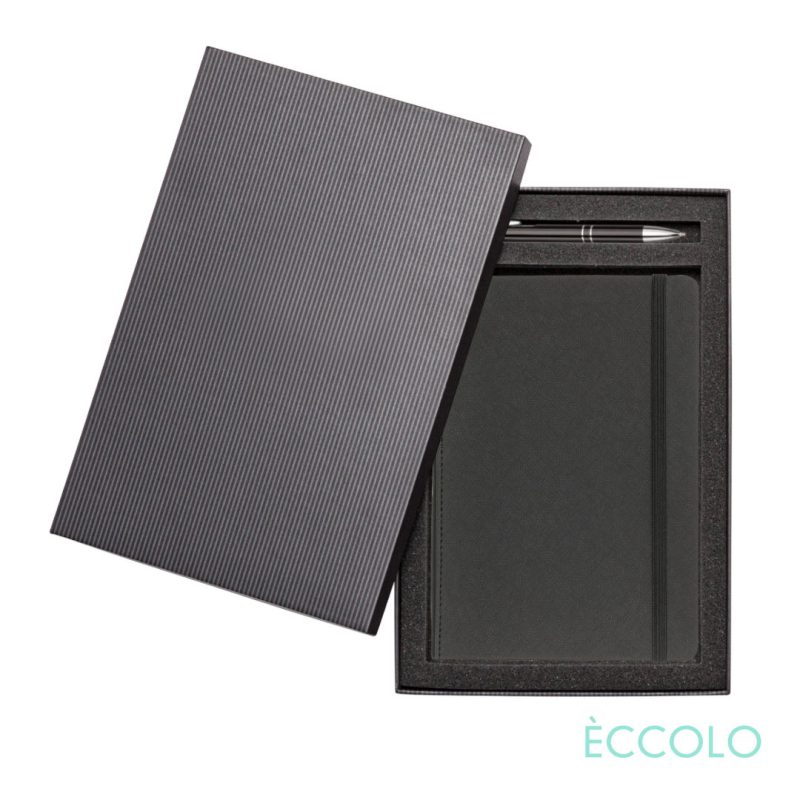 Custom Eccolo® Memphis Journal/Clicker Pen Gift Set - 5