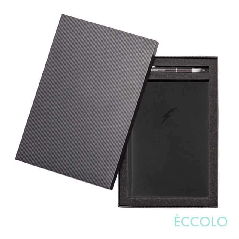 Custom Eccolo® Symphony Journal/Clicker Pen Gift Set - (M) - 3