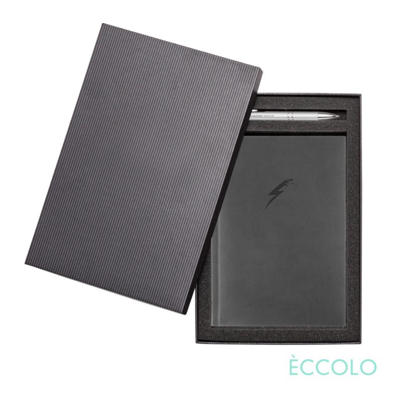 Custom Eccolo® Symphony Journal/Clicker Pen Gift Set - (M) - 5