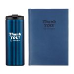 Custom Eccolo® Symphony Journal/Renzi Tumbler Gift Set - 2
