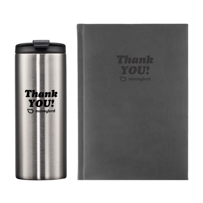 Custom Eccolo® Symphony Journal/Renzi Tumbler Gift Set - 4