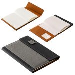 Custom Folio Refillable Hardcover Journal with Card Pockets and Magnetic Closure - 1