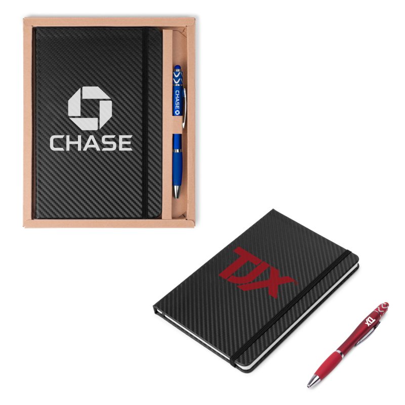Custom SpinNote Carbon Journal Set
