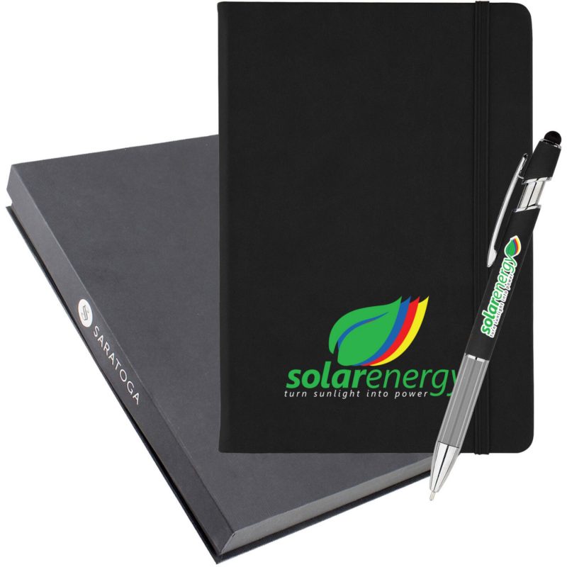 Custom Full Color Bella Luna Journal And Ultima Pen Set